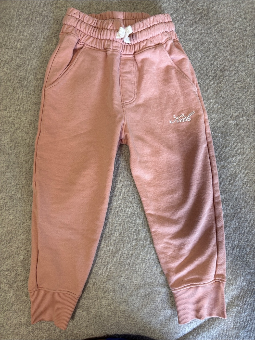 Kith Kids Dusty Pink Jogger Sweatpants